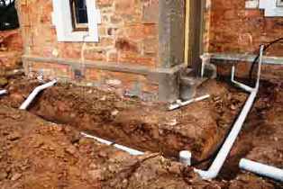outside drainage Pinner